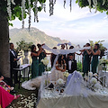 Ravello, matrimonio persiano in Costiera Amalfitana: Yalda e Arash celebrano l'amore a Villa Eva 