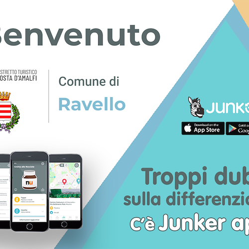 A Ravello arriva Junker app: "tutor" intelligente per la raccolta differenziata