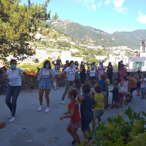 A Ravello torna il "Centro Estivo" per bambini dai 3 ai 13 anni, domande entro il 15 aprile