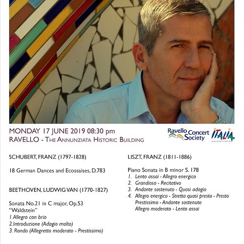 Chamber music in Ravello, i concerti del 17 e 19 giugno
