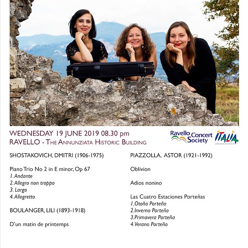 Chamber music in Ravello, i concerti del 17 e 19 giugno