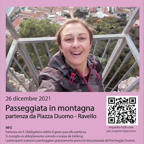 Il 26 dicembre a Ravello si ricorda Teresa Cioffi con una passeggiata in montagna