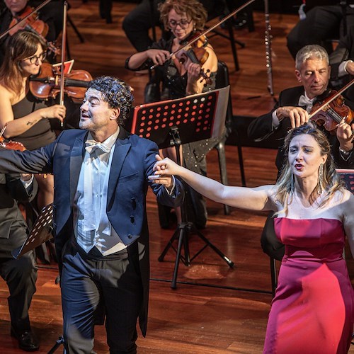 Il buon anno in musica di Ravello. All’Auditorium il debutto di Vittorio Grigolo e Mariangela Sicilia /FOTO