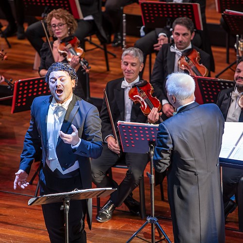 Il buon anno in musica di Ravello. All’Auditorium il debutto di Vittorio Grigolo e Mariangela Sicilia /FOTO