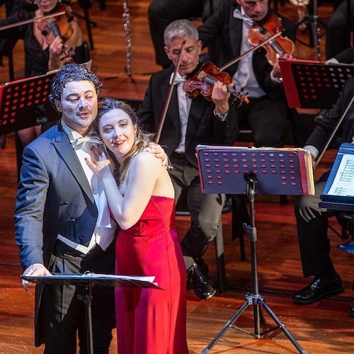 Il buon anno in musica di Ravello. All’Auditorium il debutto di Vittorio Grigolo e Mariangela Sicilia /FOTO