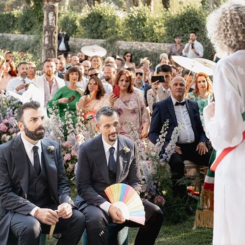 Il “Signor Distruggere” sposa il suo Orlando a Ravello, a unirli in matrimonio la senatrice Cirinnà