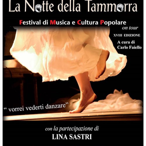 “La Notte della Tammorra”: 12 agosto a Ravello ritmi e danze popolari