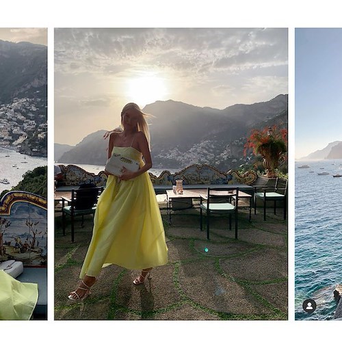 Leonie Hanne torna a Londra. La sua vacanza da sogno negli scatti pubblicati su instagram 