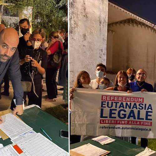 #LiberiFinoAllaFine, Roberto Saviano e PIF firmano per l’Eutanasia legale a Ravello