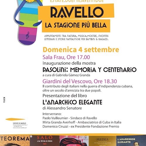 Mostra dei "carteles cubani": “Pasolini Memoria y Centenario"