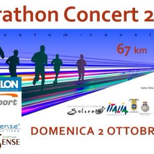 Paestum-Ravello, domenica 2 ottobre riecco il Marathon Concert: 67 Km e concerto all’arrivo