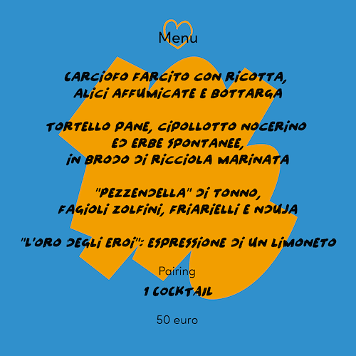 Pagani, 7 marzo lo chef stellato Lorenzo Montoro alla cena di beneficenza di Cinquanta - Spirito Italiano