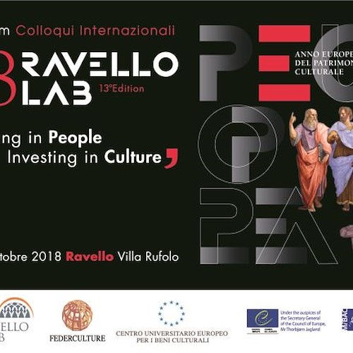 "Partecipazione dei cittadini alla cultura" nel dibattito del Ravello Lab 2018