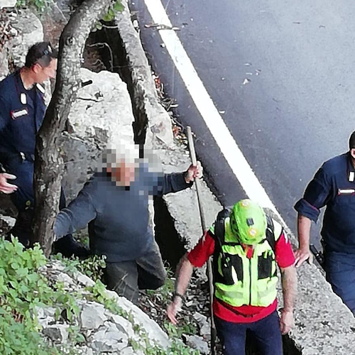 Perde l'orientamento a Ravello, 76enne di Conca dei Marini recuperato dal Soccorso Alpino