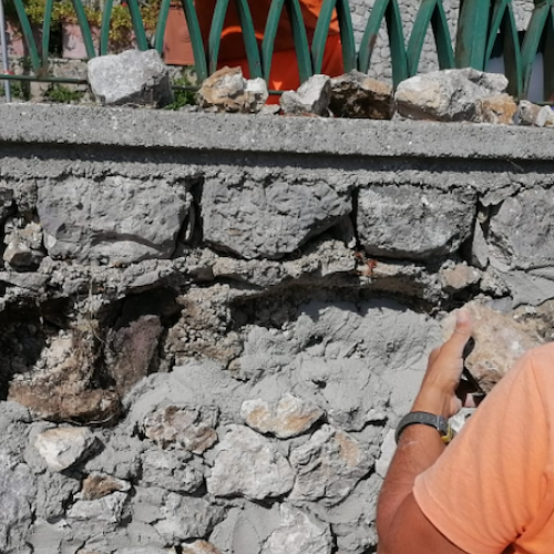 Proseguono a Ravello e a Tramonti i lavori sulla SP 1 