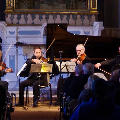 Ravello Concert Society, pianoforte e quartetto d'archi nei prossimi appuntamenti