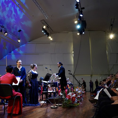 Ravello, il Belcanto fa sold out, Standing ovation per il Concerto di Capodanno /foto Rosario Caramiello