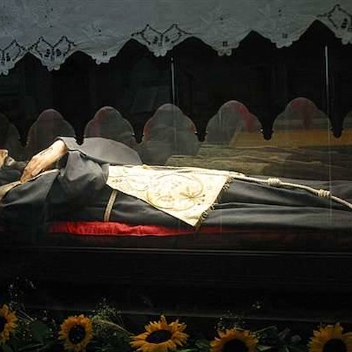 Ravello, il pellegrinaggio dei potentini su tomba Beato Bonaventura
