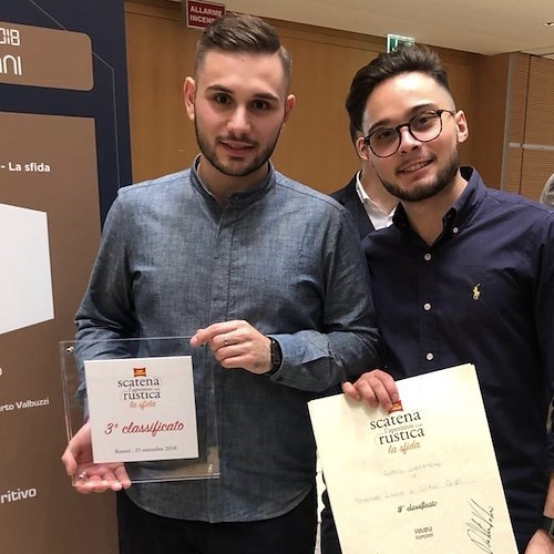 Ravello: l'aperitivo di Fernando Schiavo sul podio di Rimini 