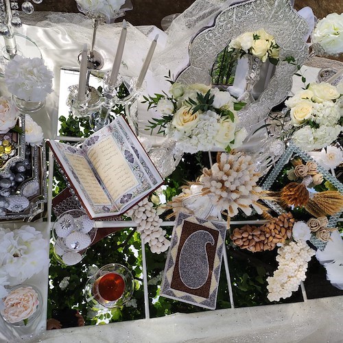 Ravello, matrimonio persiano in Costiera Amalfitana: Yalda e Arash celebrano l'amore a Villa Eva 