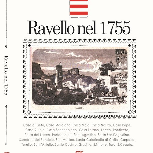 “Ravello nel 1755”: 28 luglio in Duomo la presentazione del libro di Fabio Paolucci alla presenza del cardinale Fortunato Frezza