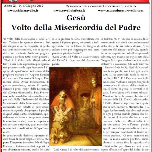Ravello: pubblicato il numero di giugno di "Incontro per una Chiesa viva"