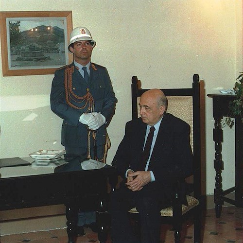 Ravello, quel pranzo a San Martino con Giorgio Napolitano