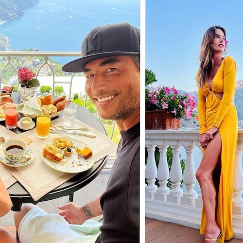 Relax tra Ravello e Positano per Alessandra Ambrosio, tra le top model più famose al mondo 