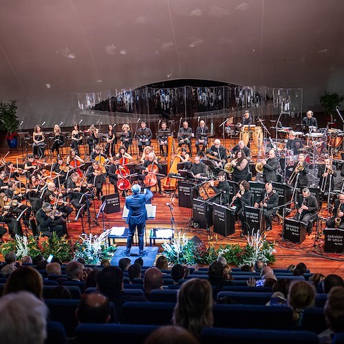Successo a Ravello per il gran galà del cinema della Gerardo Di Lella Grand Òrchestra /FOTO