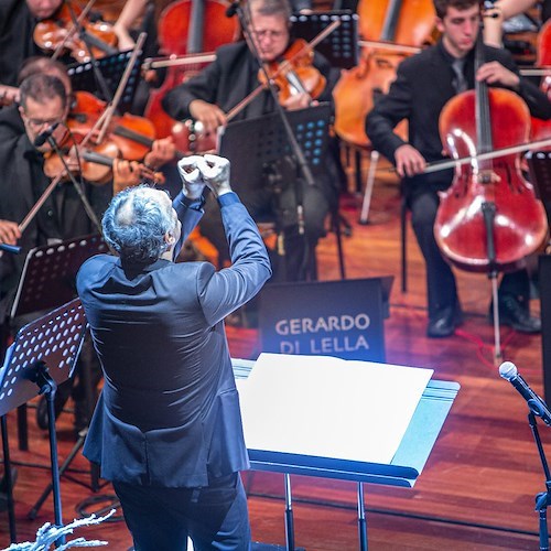 Successo a Ravello per il gran galà del cinema della Gerardo Di Lella Grand Òrchestra /FOTO