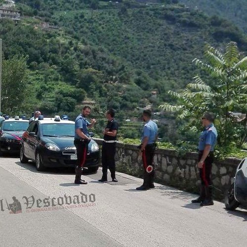 Tentano di rubare scooter a Ravello, presi fra Tramonti e Corbara tre giovani di Angri [FOTO]