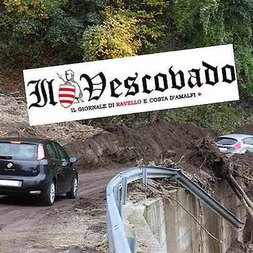 Tramonti-Ravello: strada ancora chiusa ma sgombra una corsia