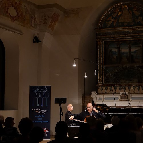 Una nuova settimana di concerti a Ravello per pianoforte e violoncello