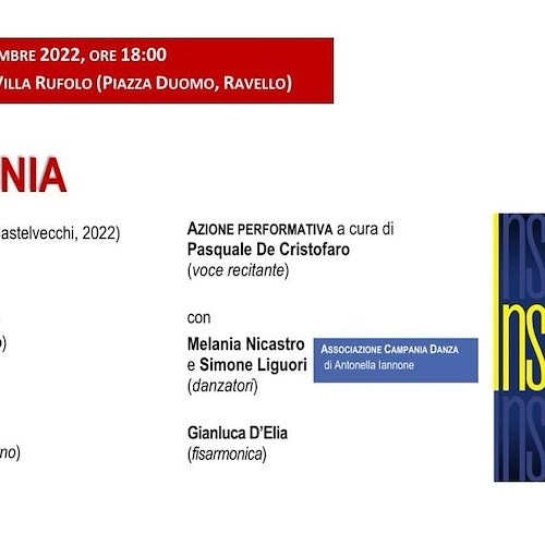 Venerdì a Ravello la presentazione di “Insonnia” del giornalista Andrea Manzi