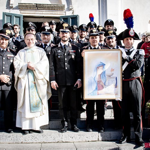 Virgo Fidelis, Carabinieri da Ravello: «Le Stazioni sono anima vera dell’Arma, simbolo dello Stato sul territorio»