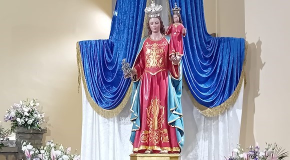 Ravello, Sambuco celebra Maria SS. della Pomice con la solenne processione per le vie del borgo